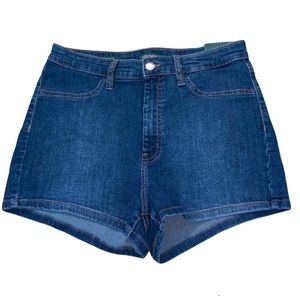 Wild Fable size 12 / 31 high rise shorts denim jean NWT